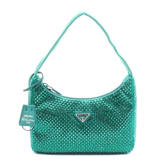 Pre Loved prada Women green | green Handbags - Picture 1 of 5